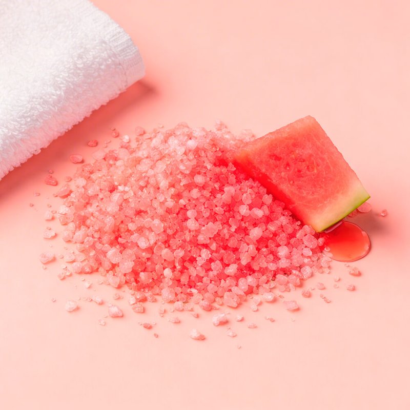 Sales con colorante concentrado liquido rojo sandia