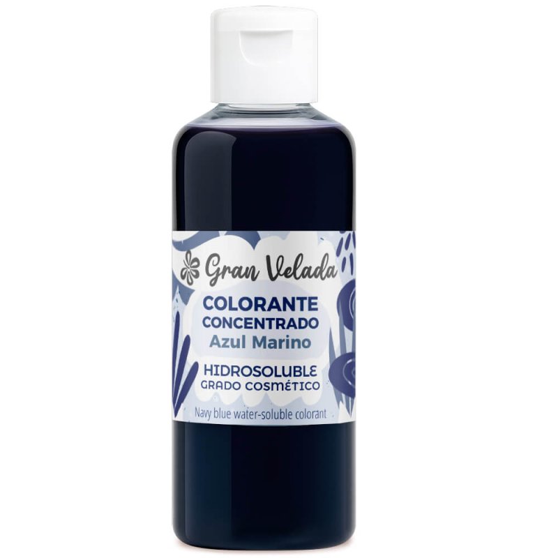 Colorante concentrado azul marino