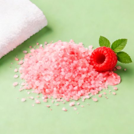 Sales con colorante concentrado líquido frambuesa