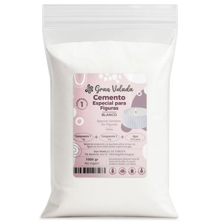 Cemento para figuras blanco al por mayor