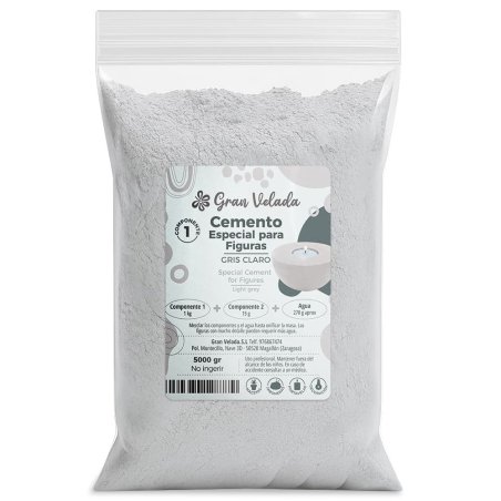 Cemento para figuras gris claro al por mayor