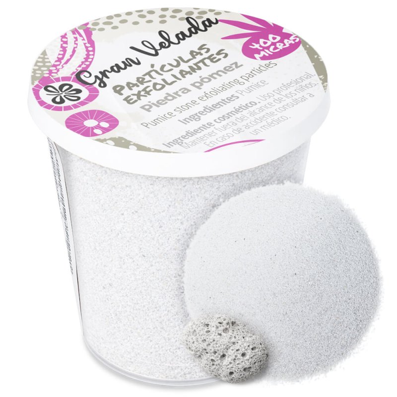 Particulas exfoliantes de piedra pomez 400 micras