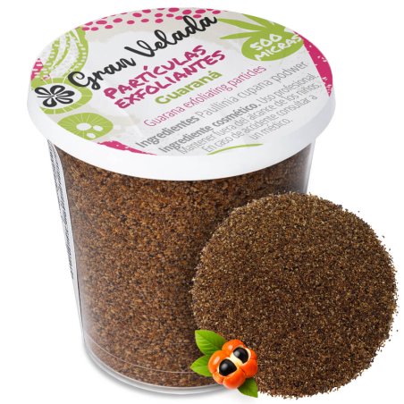 particulas de guarana exfoliantes
