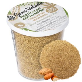 Partículas exfoliantes de cáscara de almendra 250 micras