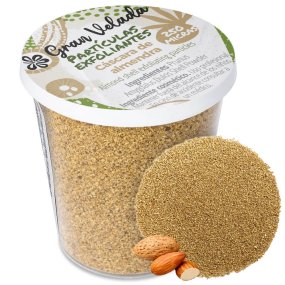 Partículas exfoliantes de cáscara de almendra 500 micras