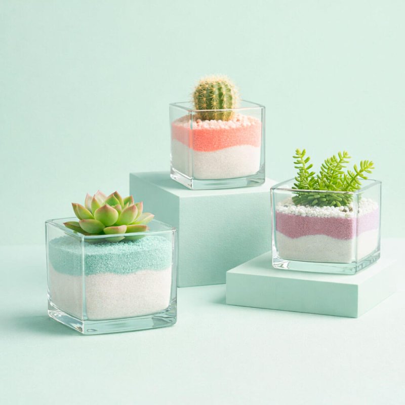 arena fina rosa blush