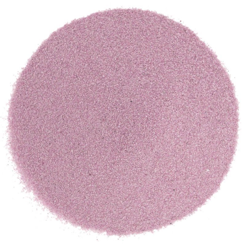 Arena fina color vino rosado