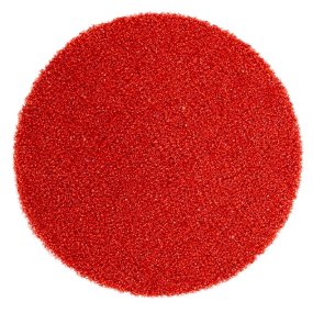 Sable fin et rouge carmin