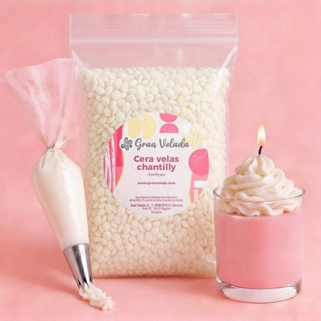 Pack cera chantilly