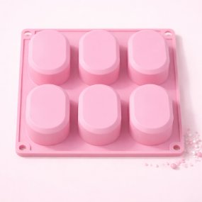 Molde 6 pastillas ovaladas