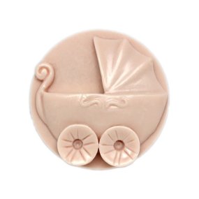 Molde pastilla carrito de bebé Molde pastilla carrito de bebé