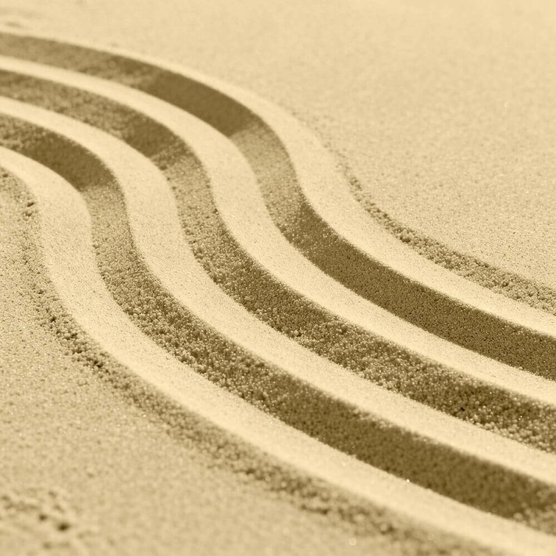 Arena fina color avellana