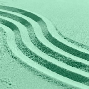 Sable fin vert sauge