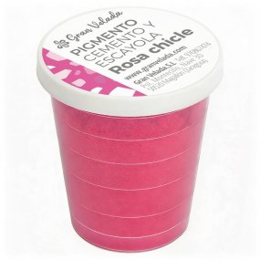 Bubblegum pigment rose pour ciment et plâtre