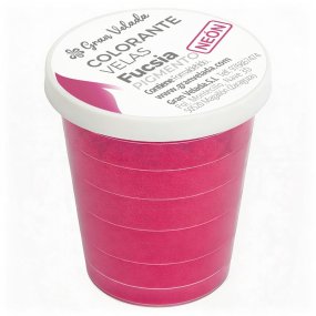 Bougies de teinture fuchsia pigment néon