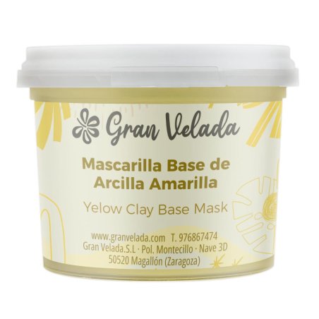 Mascarilla base de arcilla amarilla