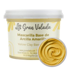 Mascarilla base de arcilla amarilla