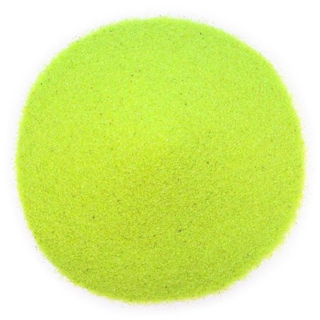 Arena de grano fino amarillo neon 2