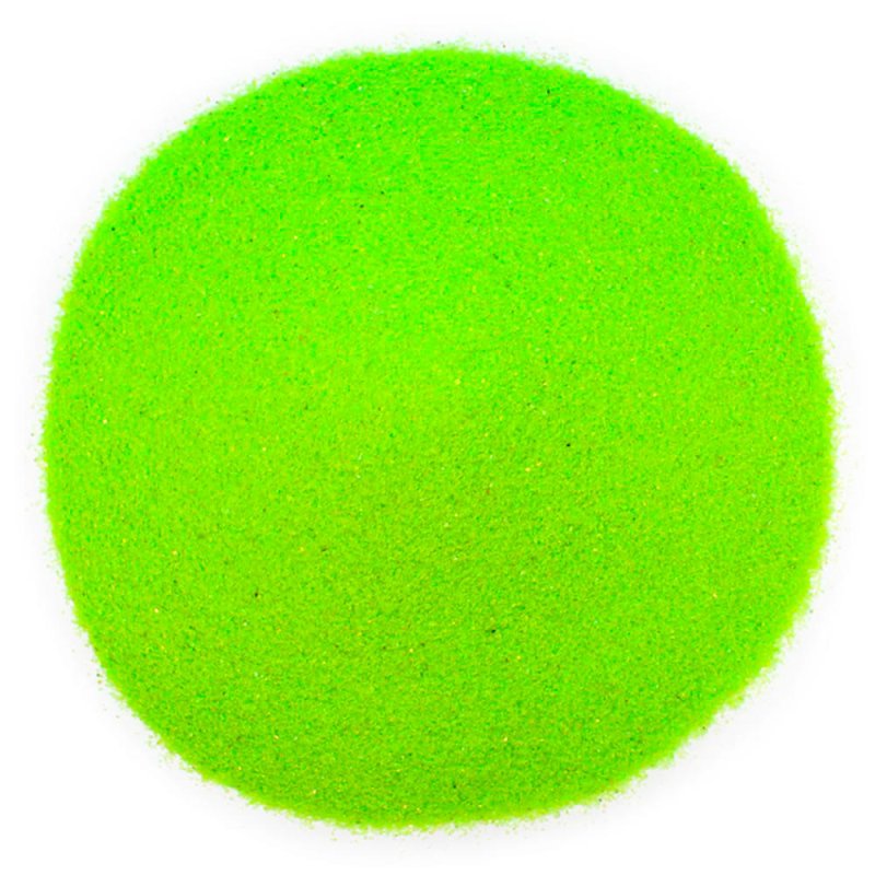 Arena de grano fino lima neón  2