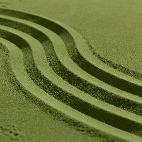 Sable fin vert olive