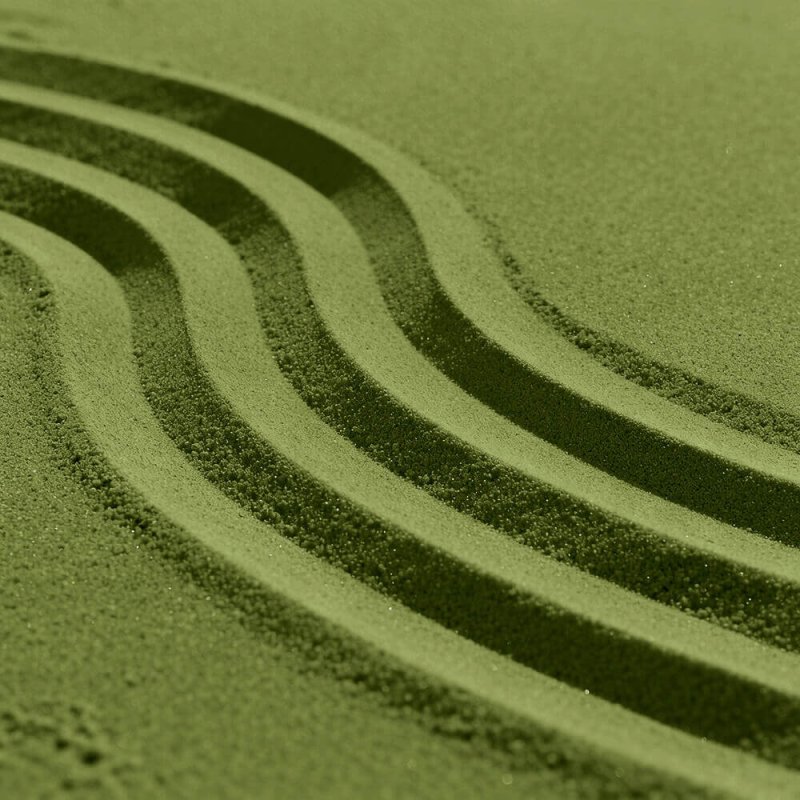 Arena de grano fino verde oliva