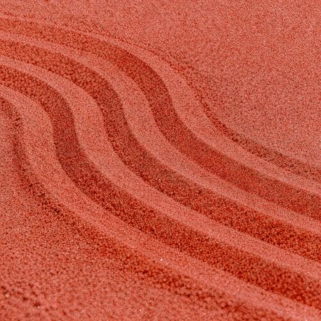 Arena de grano fino rojo marte