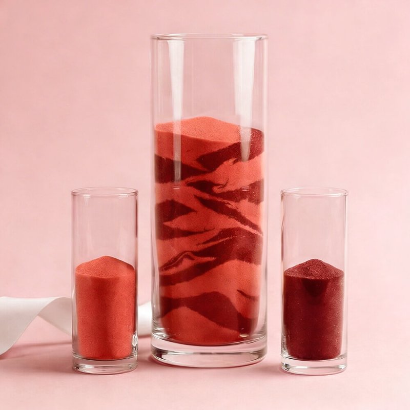 Arena de grano fino rojo marte 5