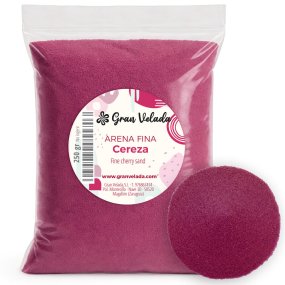 Areia fina cereja