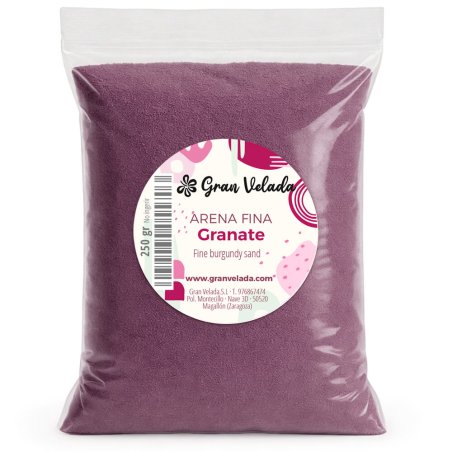 Arena de grano fino colores