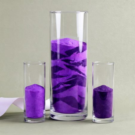 Arena de grano fino violeta neon 5