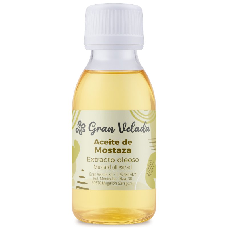 Aceite de mostaza cosmético