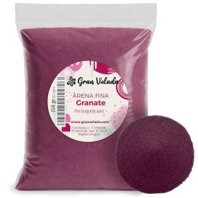 Sable fin grenat