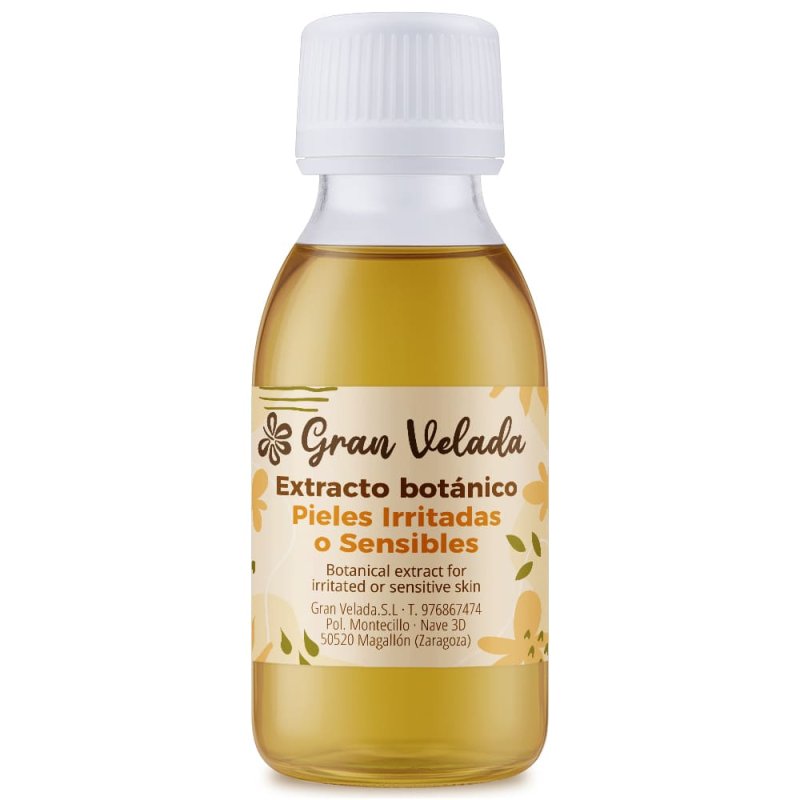 Extracto cosmetico pieles irritadas o sensibles