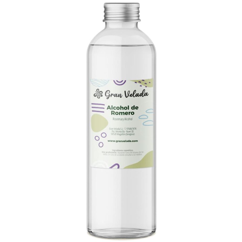 Alcohol vegetal de romero