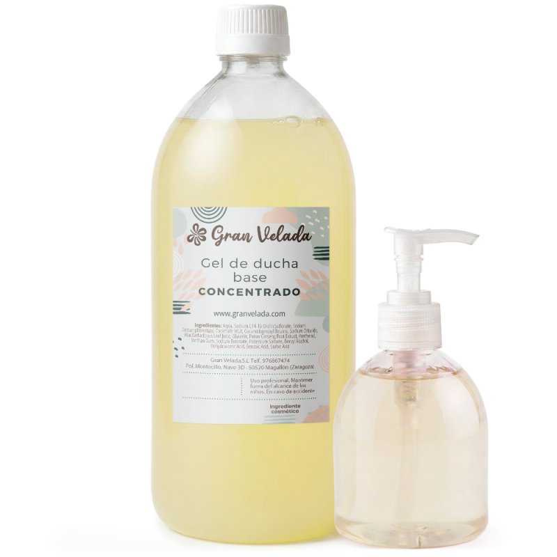Gel de ducha base concentrado