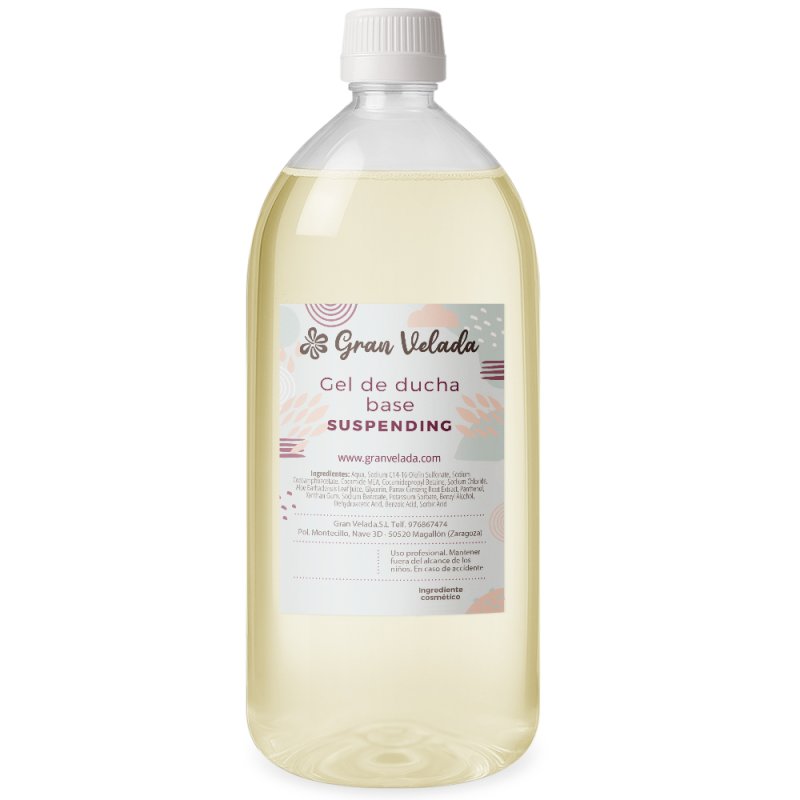 Gel base de ducha suspending