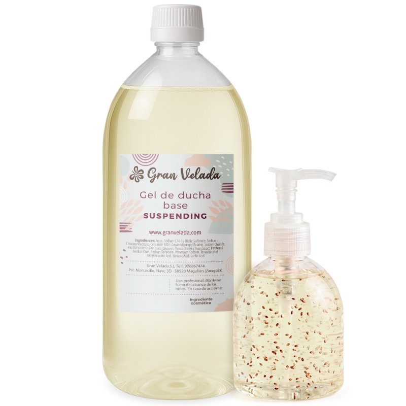 Gel de ducha base suspending