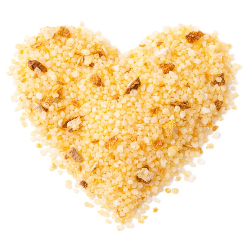 Sales aromáticas de limón