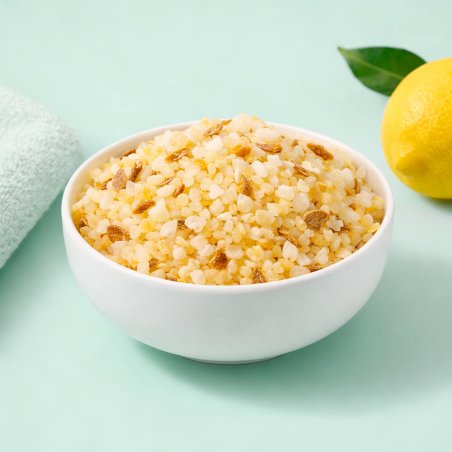 Sales aromáticas con aroma a limon