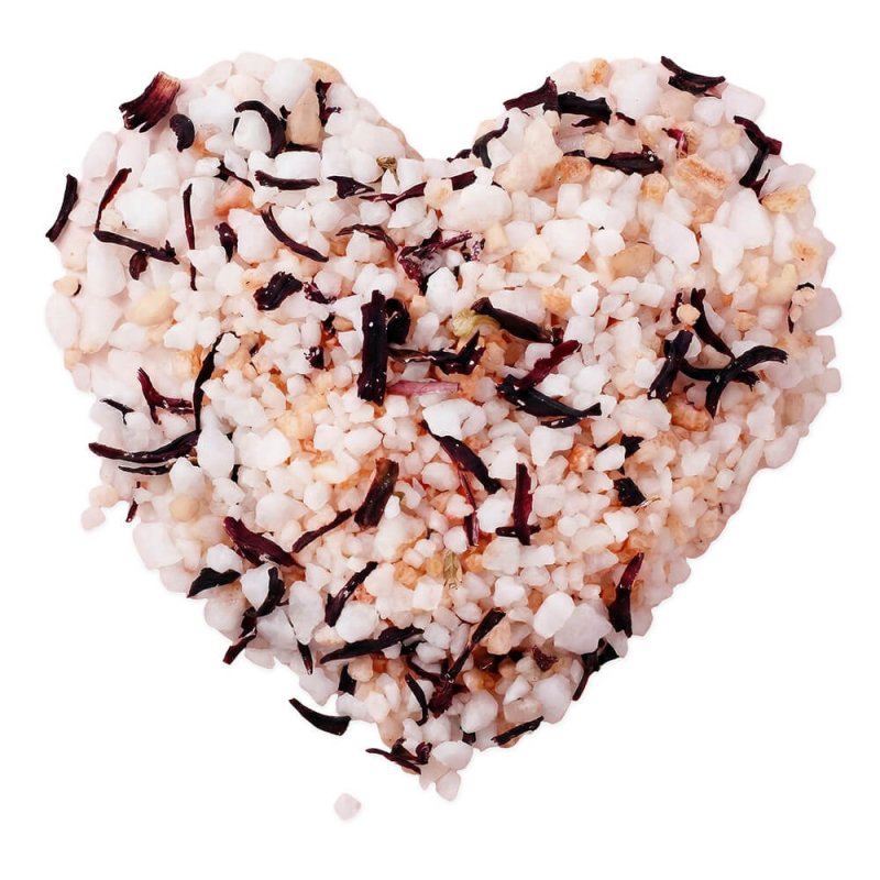 Sales aromaticas  con flores naturales