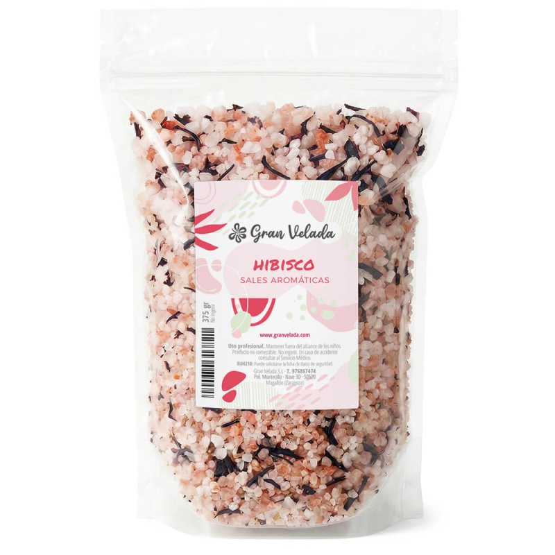 Sales aromaticas de hibisco
