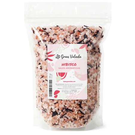 Sales aromaticas de hibisco