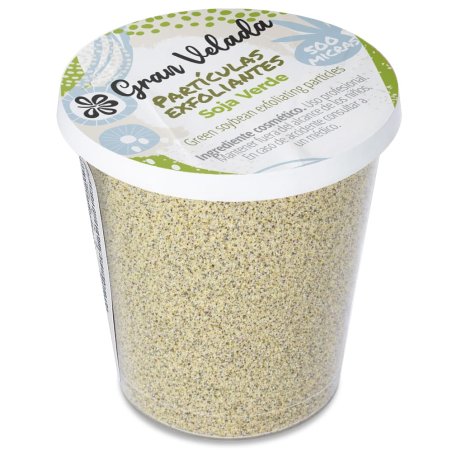 Particulas exfoliantes de soja verde 500 micras