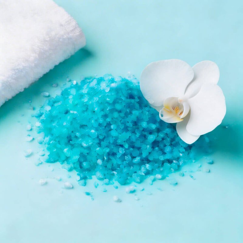 Tinte azul, mentol para sales 4