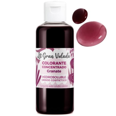 Tinte granate bombas de baño