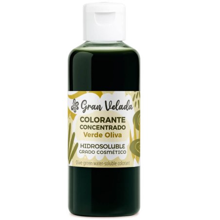 Colorante verde oliva para bombas de baño 2