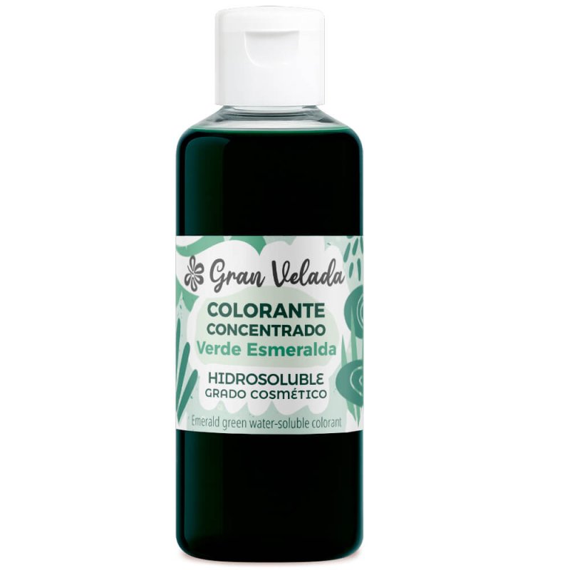 Colorante verde esmeralda para bombas de baño 2