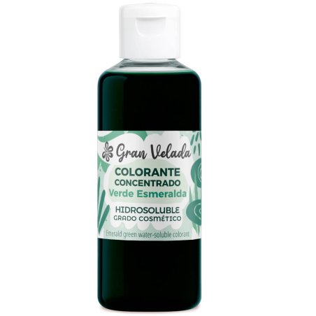 Colorante verde esmeralda para bombas de baño 2