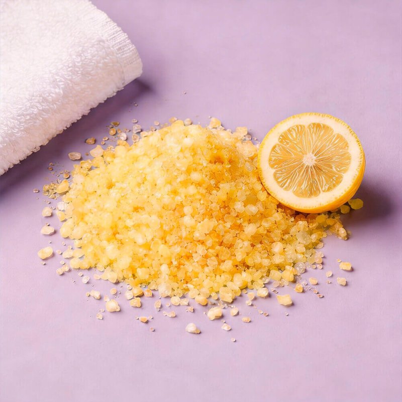 Colorante amarillo huevo para sales de baño 4