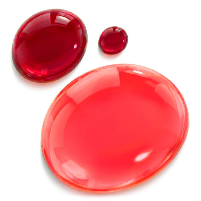 Tinte rojo sandía para bombas de baño 3
